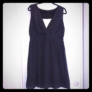 Pockadot plus size dress